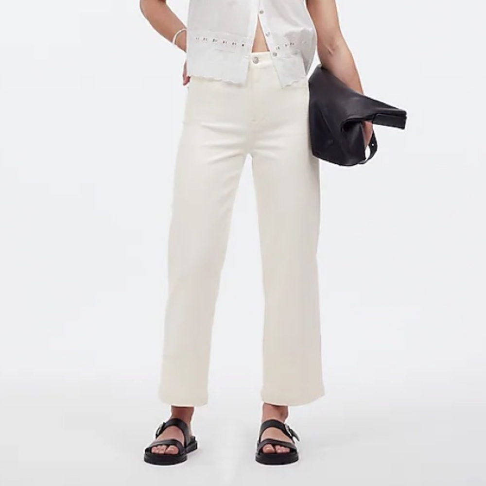 Madewell Emmett Wide-Leg Crop Jean